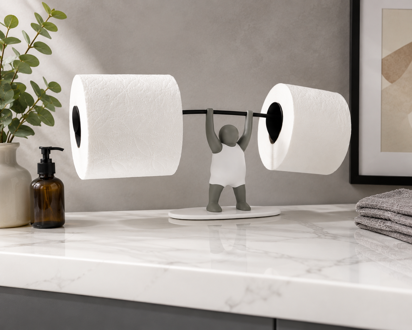 IronRoll Toilet Paper Holder