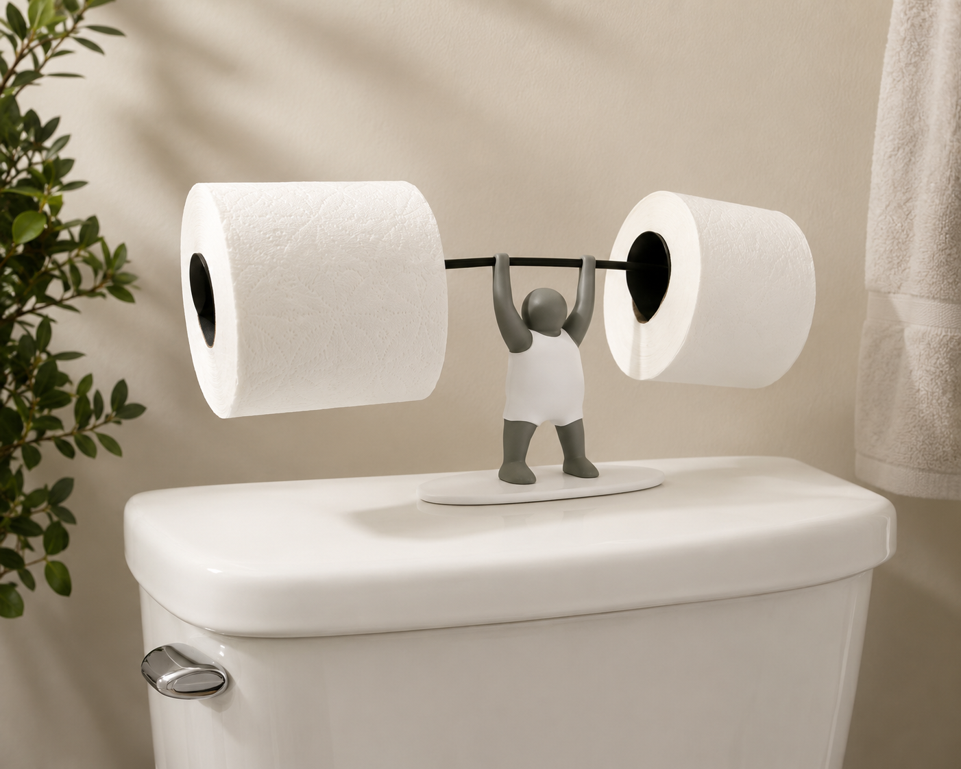 IronRoll Toilet Paper Holder